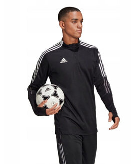 adidas Heren tiro 21 quarter zip training top - maat XL Zwart