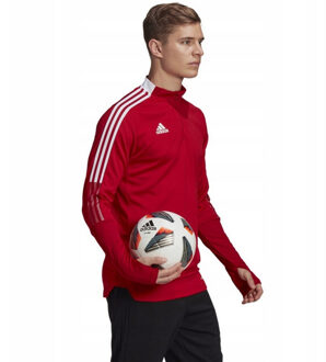 adidas Heren tiro 21 quarter zip training top Rood - XL