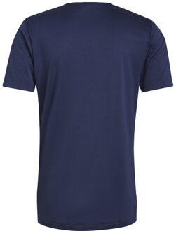 adidas Heren tiro 21 t-shirt - maat M Blauw