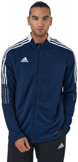 adidas Heren tiro 21 track jacket Blauw - XS