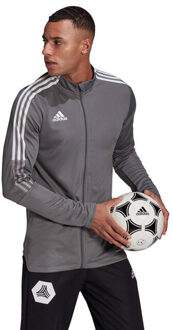 adidas Heren tiro 21 track jacket Grijs - S