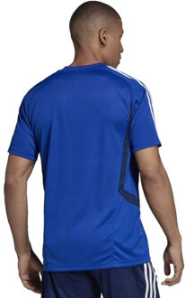 adidas Heren tiro 21 trainingsshirt Blauw - XL