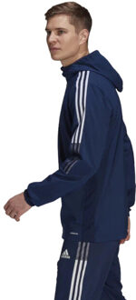 adidas Heren tiro 21 windjack Blauw - S