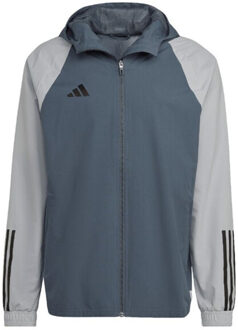 adidas Heren tiro 23 competition all weather jacket Grijs - XXL / XXXL