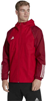 adidas Heren tiro 23 competition all weather jacket - maat L Rood