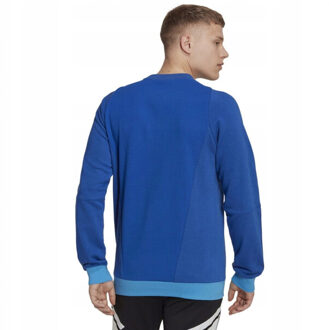 adidas Heren tiro 23 competition contrast sweatshirt - maat XXL / XXXL Blauw