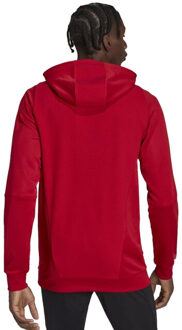 adidas Heren tiro 23 competition quarter zip hoodie Rood - XXL / XXXL
