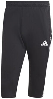 adidas Heren tiro 23 league 3/4 korte broek - maat S Zwart