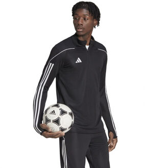adidas Heren tiro 23 league quarter zip training sweatshirt Zwart
