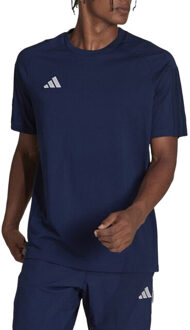 adidas Heren tiro 23 wedstrijd-t-shirt Blauw - M