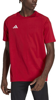 adidas Heren tiro 23 wedstrijd-t-shirt Rood - S