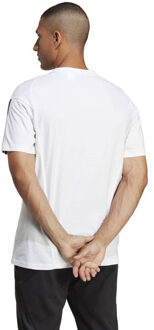 adidas Heren tiro 23 wedstrijd-t-shirt Wit - XXL / XXXL