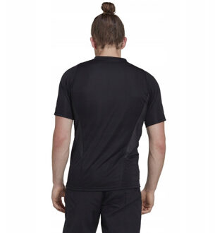 adidas Heren tiro 23 wedstrijd-t-shirt Zwart - S