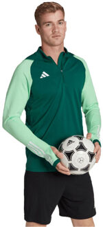 adidas Heren tiro 23 wedstrijd trainings track top Groen - S