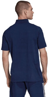 adidas Heren tiro 23 wedstrijdpoloshirt - maat XS Blauw