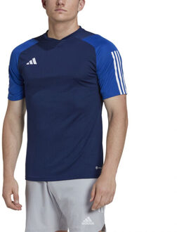 adidas Heren tiro 23 wedstrijdshirt - maat L Blauw