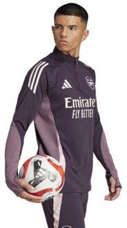 adidas Heren tiro 24 arsenal fc training top Paars - L
