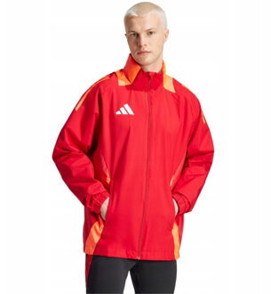 adidas Heren tiro 24 competition all weather jacket - maat M Rood