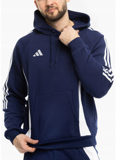adidas Heren tiro 24 hoodie Blauw - L
