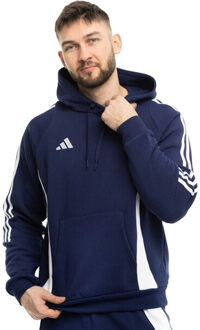 adidas Heren tiro 24 hoodie Blauw - M