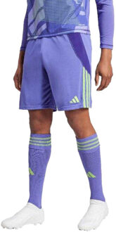 adidas Heren tiro 24 korte broek - maat M Paars