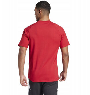 adidas Heren tiro 24 sweat t-shirt - maat S Rood