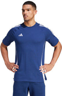 adidas Heren tiro 24 t-shirt Blauw - XXL / XXXL