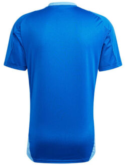 adidas Heren tiro 24 wedstrijd-t-shirt Blauw - M