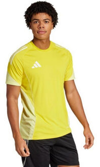 adidas Heren tiro 24 wedstrijd trainings trui - maat L Geel