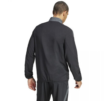 adidas Heren tiro 24 wedstrijdjas - maat M Zwart
