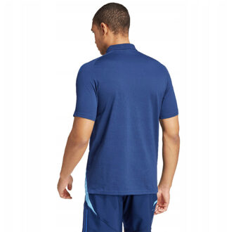 adidas Heren tiro 24 wedstrijdpoloshirt Blauw - M