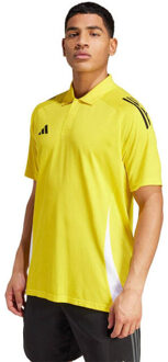 adidas Heren tiro 24 wedstrijdpoloshirt Geel - L