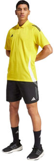 adidas Heren tiro 24 wedstrijdpoloshirt - maat L Geel