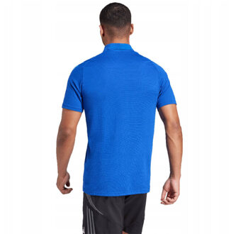 adidas Heren tiro 24 wedstrijdpoloshirt - maat M Blauw
