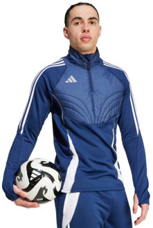 adidas Heren tiro 24 winter sweatshirt Blauw