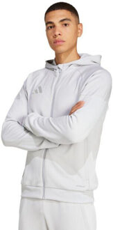 adidas Heren tiro 25 full zip hoodie - maat L Grijs