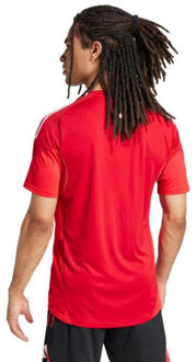adidas Heren tiro 25 wedstrijd-trainings-t-shirt - maat L Rood