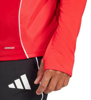 adidas Heren tiro 25 wedstrijd trainings top - maat M Rood