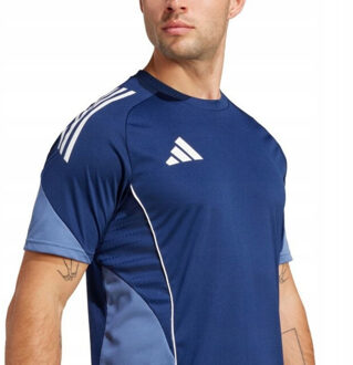 adidas Heren tiro 25 wedstrijd trainings trui - maat L Blauw