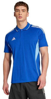 adidas Heren tiro 25 wedstrijdpoloshirt Blauw - XL