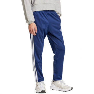 adidas Heren tricot 3 strepen tapered leg regular joggingbroek Blauw