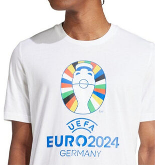 adidas Heren uefa europa league t-shirt Wit - M