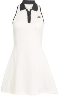adidas Heritage Jurk Dames-Wit,Zwart - M