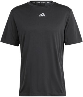 adidas High Intensity 3-Stripes T-shirt Heren zwart - M