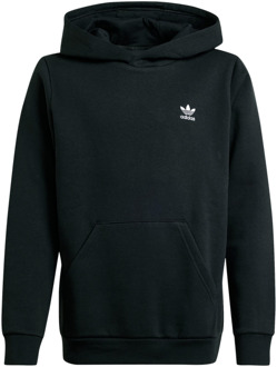 adidas Hoodie Hoodies Kinder - Zwart - Maat 171 - 176 CM - Katoen Jersey Black