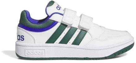 adidas Hoops 3.0 CF C Sneakers Junior wit - groen - blauw - 34