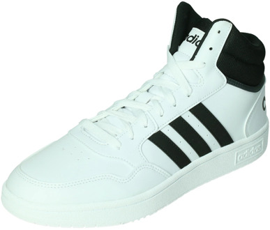 adidas hoops 3.0 mid sneakers wit/zwart heren - 42