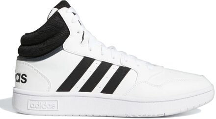 adidas hoops 3.0 mid sneakers wit/zwart heren - 46