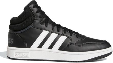 adidas hoops 3.0 mid sneakers zwart heren heren - 38 5