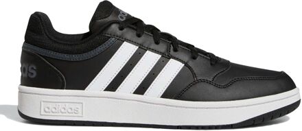 adidas Hoops 3.0 Sneakers Heren zwart - wit - 40 2/3